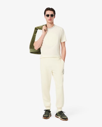 Camiseta em Malha de Algodão Bordada