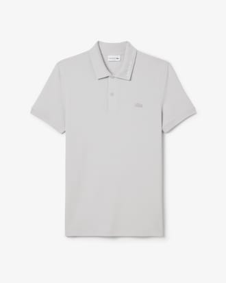 Slim Fit Jacquard Branded Piqu&eacute; Commuter Polo Shirt