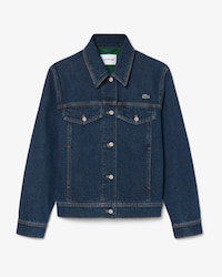 Jaqueta em Denim de Algod&atilde;o