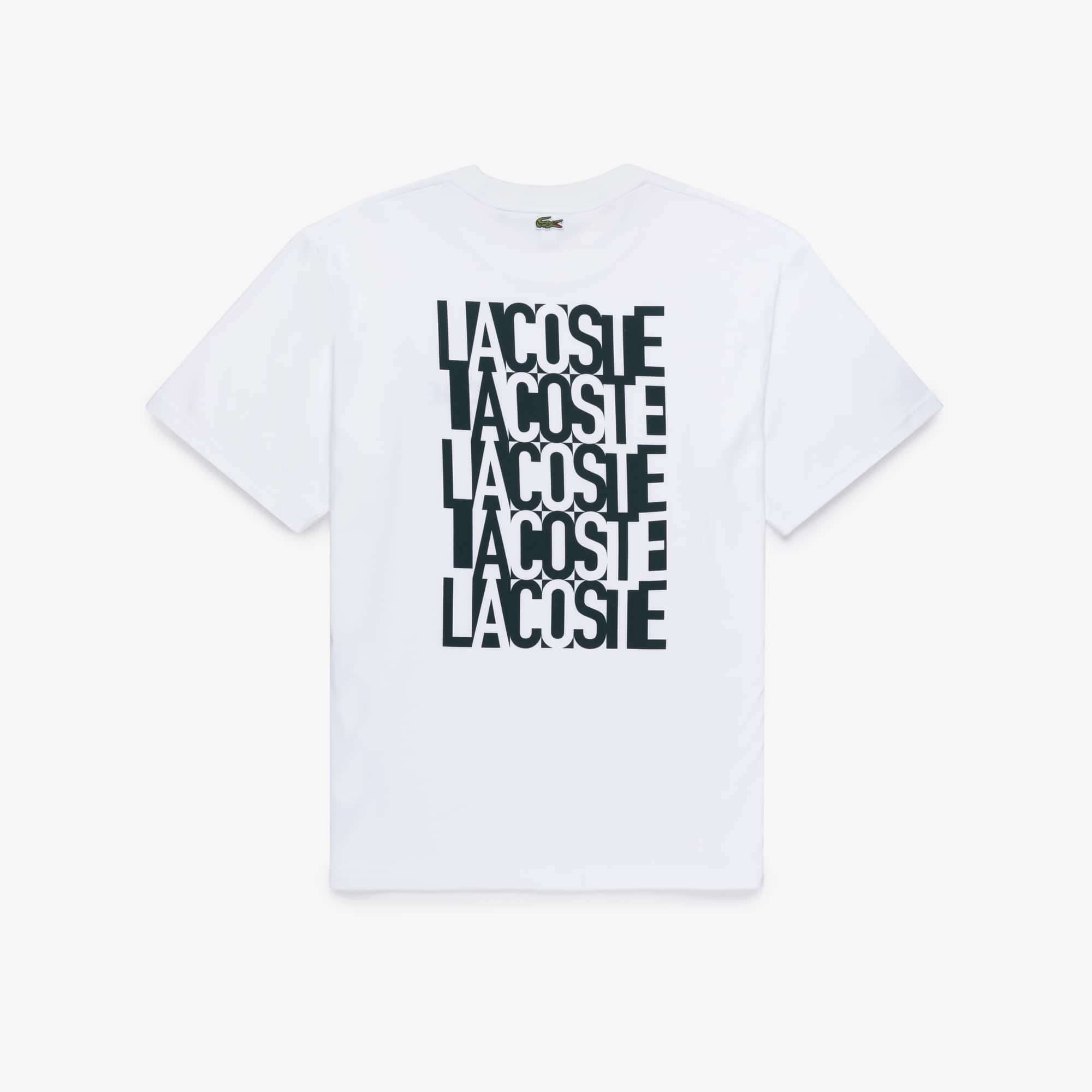 Camisa Manga Longa Lacoste Estampa Relaxed Fit Masculina