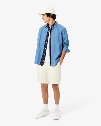 Camisa de Lino Manga Corta