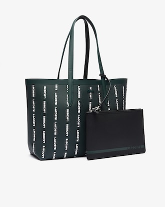 Bolso Tote Reversible Con Estampado Allover