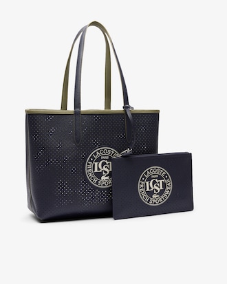 Bolsa Tote Revers&iacute;vel Perfurada Anna