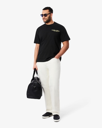 Camiseta de Algod&atilde;o Bordada