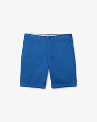 Shorts De Gabardina Elastizada