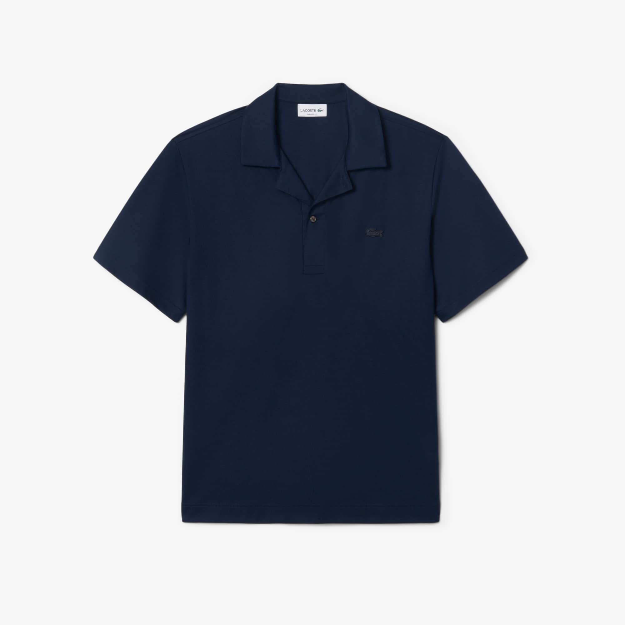 Polo Clásico Paris Con Cuello Abierto Bordado