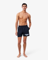 Traje de ba&ntilde;o de largo medio estampado