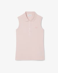 Polo L.12.D De Piqué Elastizado Sin Mangas Slim Fit