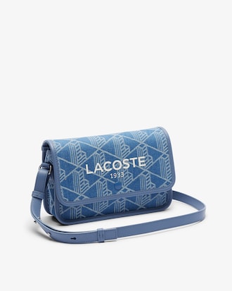 Bolso Con Solapa Con Jacquard Heritage