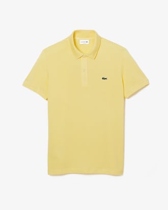 Polo em Piqu&eacute; com Stretch de Modelagem Ajustada