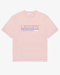 Remera De Manga Corta Holgada Para Hombre En Jersey De Algod&oacute;n