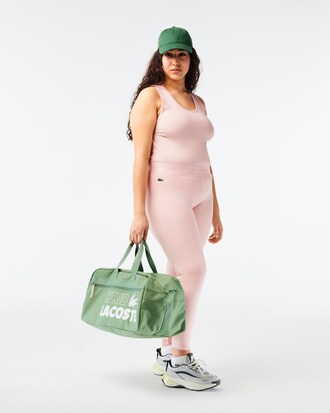 Legging feminina Lacoste SPORT 7/8 em poli&eacute;ster reciclado