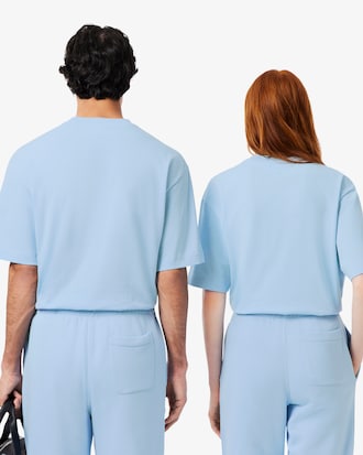 Camiseta de Malha Pesada de Caimento Folgado