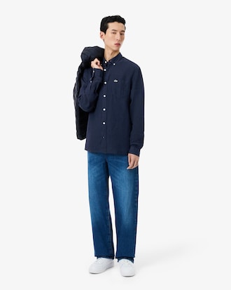 Camisa de Lino Fit Regular
