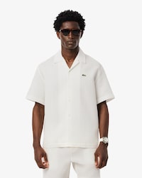 Camisa Texturada Waffle Fit Relajado