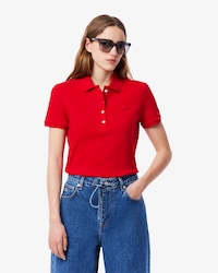 Camisa Polo Mini-Piqu&eacute; Stretch Slim Fit L.12.D