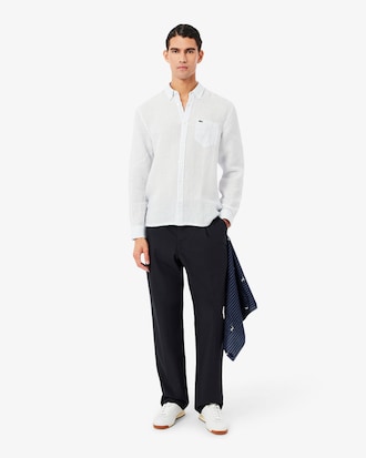 Pantal&oacute;n chino de algod&oacute;n de corte recto