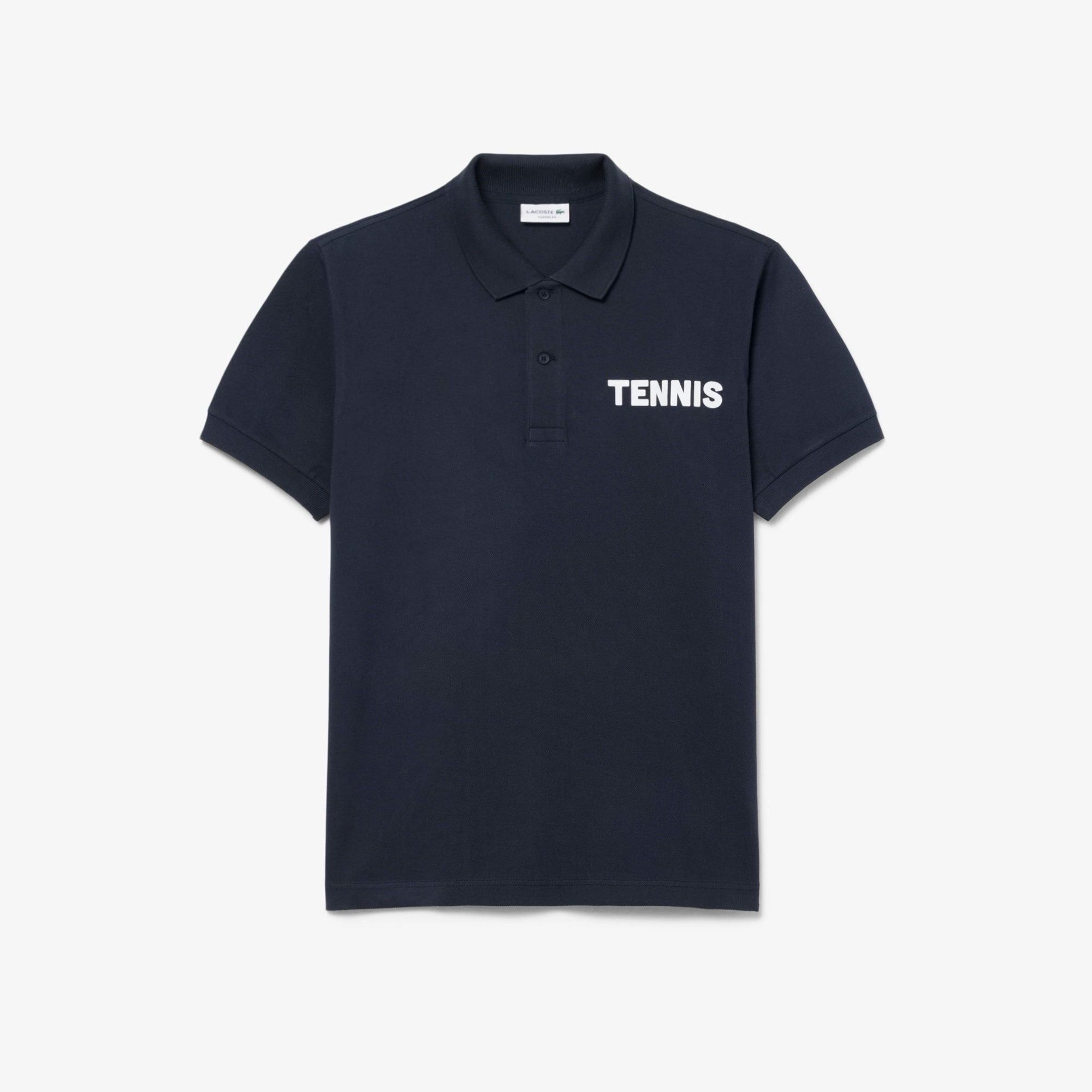 Polo Tenista Petit Piqué Estilo Clássico
