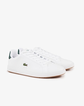 T&ecirc;nis masculino Lacoste Graduate Pro em couro