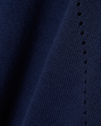 Su&eacute;ter em malha 3D com Gola Careca