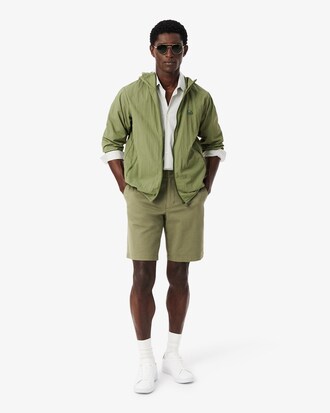 Bermuda Chino em Sarja de Algod&atilde;o Stretch &ndash; Modelagem reta