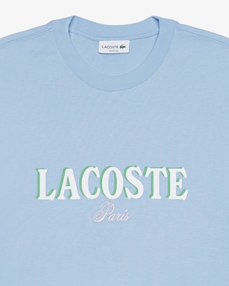 Camiseta de Malha Estampada com Caimento Folgado