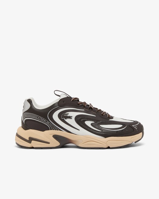 Dark Brown & Off White