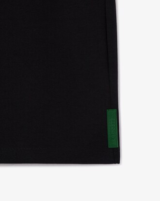 Pantalones cortos de algod&oacute;n el&aacute;stico de corte regular