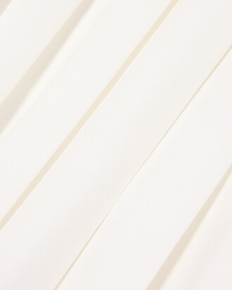 Saia Plissada em Oxford de Algod&atilde;o