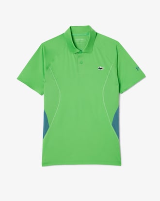 Camisa Polo Regular Fit Lacoste Tennis x Novak Djokovic