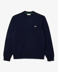 Blusa de Moletom de Algod&atilde;o Org&acirc;nico Escovado Jogger Masculino Lacoste