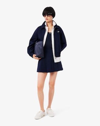 Regata de Algod&atilde;o de Malha Pointelle Slim Fit