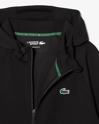 Moletom com Capuz e Z&iacute;per Sport Stretch