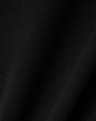 Vestido polo envolvente de mini piqu&eacute; el&aacute;stico