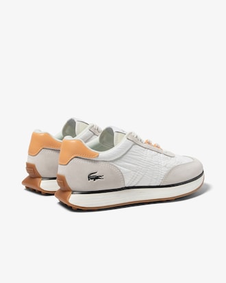 T&ecirc;nis feminino Lacoste L-Spin em tecido