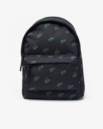 Mochila Con Estampado De Cocodrilo
