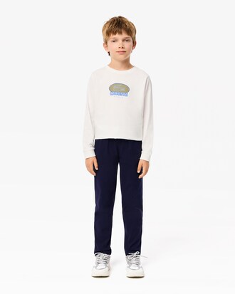Pantalones De Gabardina De Algod&oacute;n Elastizado