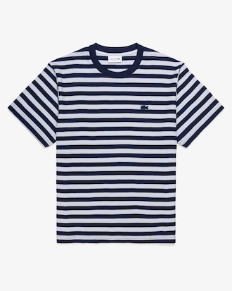 Camiseta de Malha Listrada