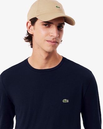 Camiseta de Algod&atilde;o Pima com Manga Longa