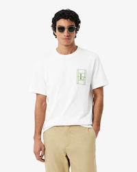 Camiseta de Malha Pesada Bordada