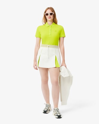 Camisa Polo Mini-Piqu&eacute; Stretch Slim Fit L.12.D