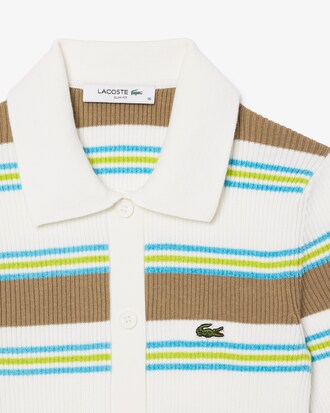 Sweater De Algod&oacute;n Con Cuello Polo