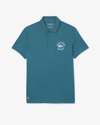 Camisa Polo Esportiva Edi&ccedil;&atilde;o Miami Open Ultra-Dry Prote&ccedil;&atilde;o UV50 em Piquet