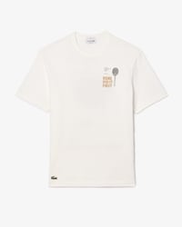 Remera De Piqué Con Estampa