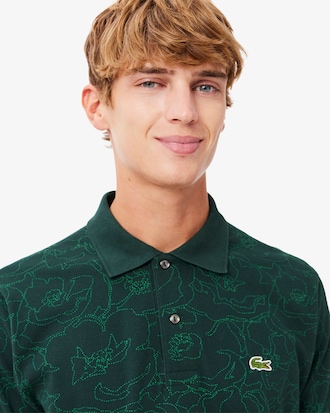 Polo Clássico Fit com Estampa Floral L.12.12