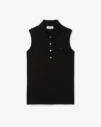 Polo L.12.D De Piqu&eacute; Elastizado Sin Mangas Slim Fit