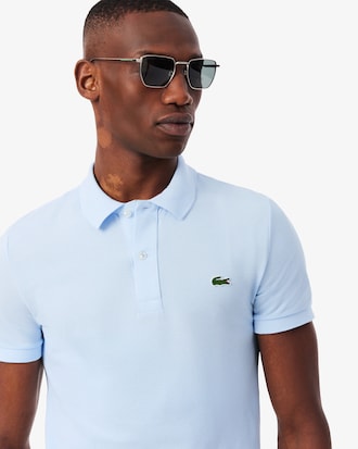 Polo Slim Fit L.12.12 em Piqu&eacute;