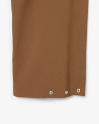 Calças de Treino em Mistura de Lã Runway