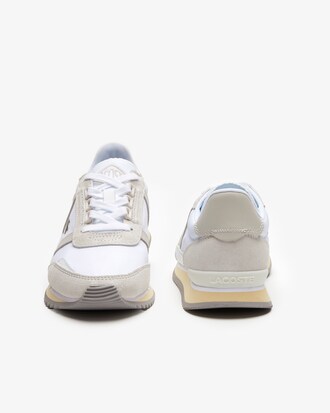 T&ecirc;nis feminino Lacoste Partner Retro em tecido