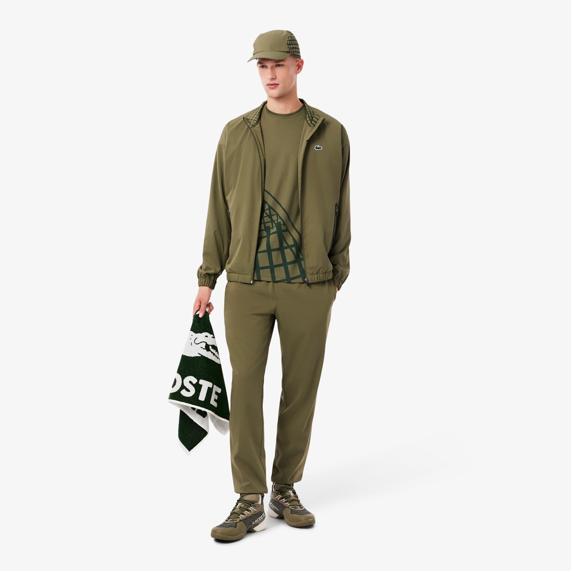 Camiseta Estampada Masculina Lacoste Ultra-Dry